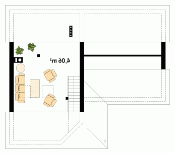 Rzut projektu Szyper 7 bal-S - wersja lustrzana