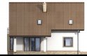 Projekt domu jednorodzinnego Bakalia - elewacja 4