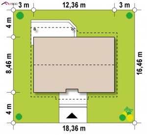 Usytuowanie budynku Z7 35