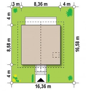 Usytuowanie budynku Z1 bl