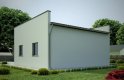 Projekt domu energooszczędnego G49 - Budynek garażowy - wizualizacja 1