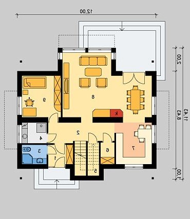 PARTER LK&115 - wersja lustrzana