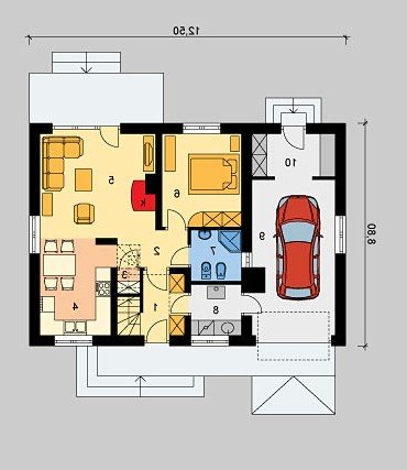 PARTER LK&507 - wersja lustrzana