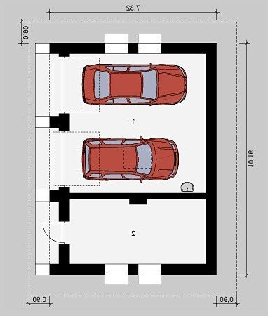 PARTER G15 - wersja lustrzana