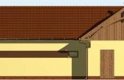 Projekt budynku gospodarczego S14 Stajnia dla koni - 4 boksy - elewacja 1