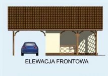 Elewacja projektu G152 - 1