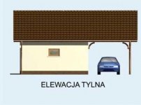 Elewacja projektu G152 - 2