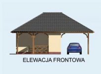 Elewacja projektu G153 - 1