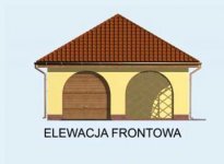 Elewacja projektu G142 - 1