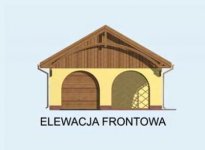 Elewacja projektu G141 - 1