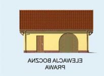 Elewacja projektu G141 - 4 - wersja lustrzana