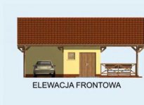 Elewacja projektu G139 - 1