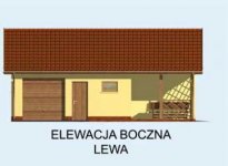 Elewacja projektu G136 - 2