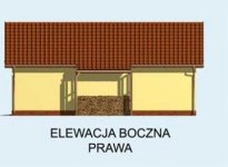 Elewacja projektu G136 - 4