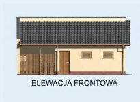 Elewacja projektu G135 - 1