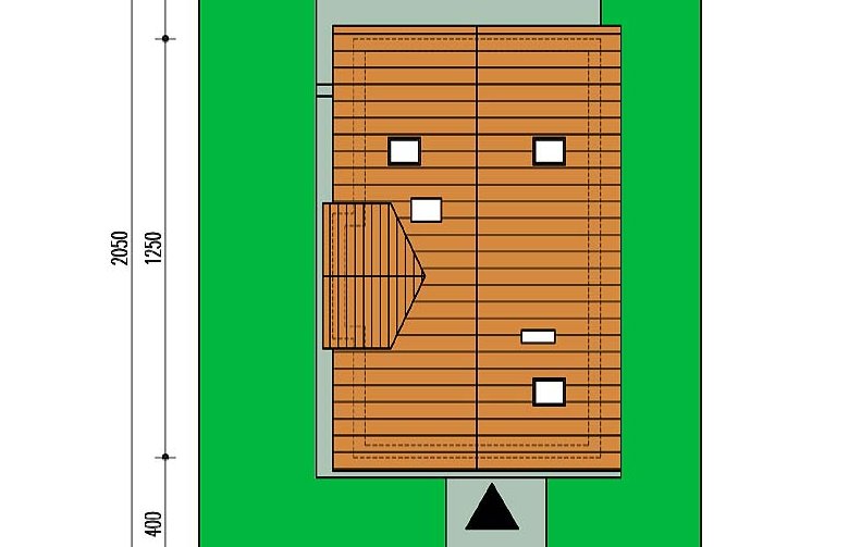 Projekt domu wolnostojącego Filemon  - Usytuowanie