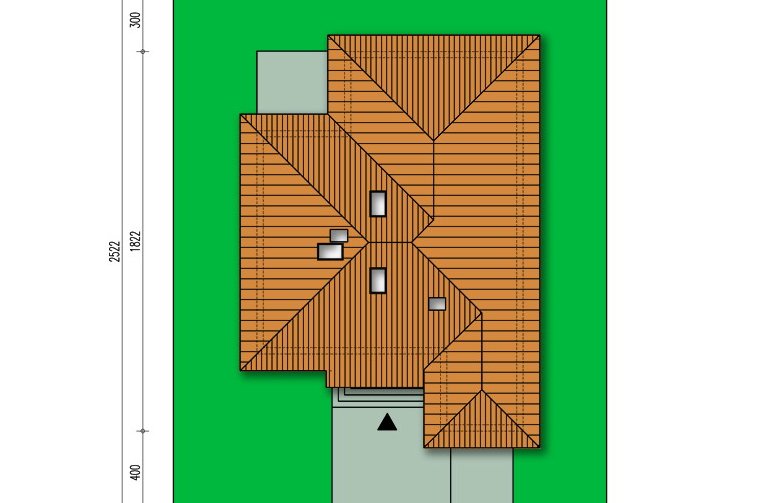 Projekt domu dwurodzinnego Nikola  - Usytuowanie