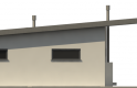 Projekt domu energooszczędnego G189 - Budynek garażowy - elewacja 3