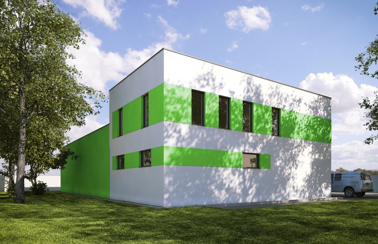 Projekt domu energooszczędnego G213 - Budynek garażowo-gospodarczy