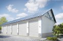 Projekt domu energooszczędnego G210 - Budynek garazowy - wizualizacja 0