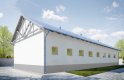 Projekt domu energooszczędnego G210 - Budynek garazowy - wizualizacja 1
