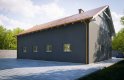 Projekt domu energooszczędnego G215 - Budynek garażowo - gospodarczy - wizualizacja 1