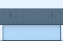 Projekt domu energooszczędnego G216 - Budynek garażowy - elewacja 3