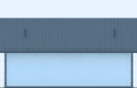Projekt domu energooszczędnego G216 - Budynek garażowy - elewacja 3