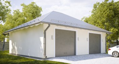 Projekt domu G217 - Budynek garażowy