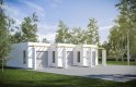 Projekt domu energooszczędnego G230 - Budynek garażowy - wizualizacja 0