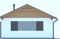 Projekt domu energooszczędnego G239 - Budynek garażowo - gospodarczy - elewacja 4