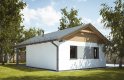 Projekt domu energooszczędnego G239 - Budynek garażowo - gospodarczy - wizualizacja 1