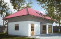 Projekt domu energooszczędnego G240 - Budynek garażowo - gospodarczy - wizualizacja 0