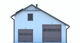 Elewacja projektu G243 - Budynek garażowy - 1