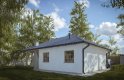 Projekt domu energooszczędnego G244 - Budynek garażowo - gospodarczy  - wizualizacja 1