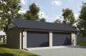 Projekt domu energooszczędnego G245 - Budynek garażowo - gospodarczy - wizualizacja 0