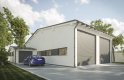Projekt domu energooszczędnego G251 - Budynek garażowy - wizualizacja 0