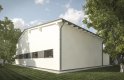 Projekt domu energooszczędnego G251 - Budynek garażowy - wizualizacja 1