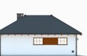 Projekt domu energooszczędnego G253 - Budynek garażowo - gospodarczy - elewacja 3