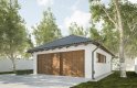 Projekt domu energooszczędnego G253 - Budynek garażowo - gospodarczy - wizualizacja 0