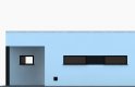 Projekt domu energooszczędnego G261 - Budynek garażowo - gospodarczy - elewacja 4