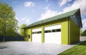 Projekt domu energooszczędnego G262 - Budynek garażowo - gospodarczy - wizualizacja 0