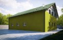 Projekt domu energooszczędnego G262 - Budynek garażowo - gospodarczy - wizualizacja 1