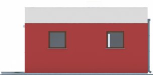 Elewacja projektu G263 - Budynek garażowy - 2