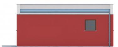 Elewacja projektu G263 - Budynek garażowy - 3