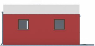 Elewacja projektu G263 - Budynek garażowy - 4