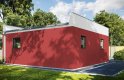 Projekt domu energooszczędnego G263 - Budynek garażowy - wizualizacja 1