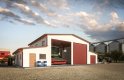 Projekt domu energooszczędnego G272 - Budynek garażowo - gospodarczy - wizualizacja 0