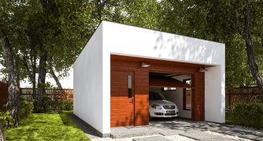 Projekt domu G279 - Budynek garażowy