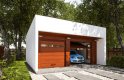 Projekt domu energooszczędnego G285 - Budynek garażowy - wizualizacja 0